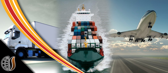 Air Freight, Sea Freight, and Trucking.